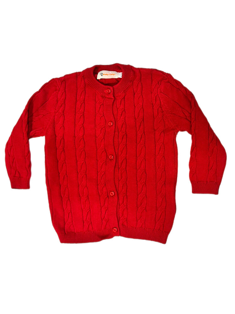 Luigi Kids Cable Cardigan