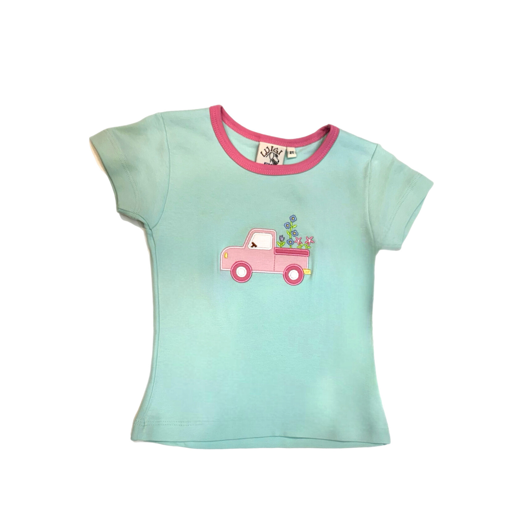 Luigi Kids Flower Truck Tee