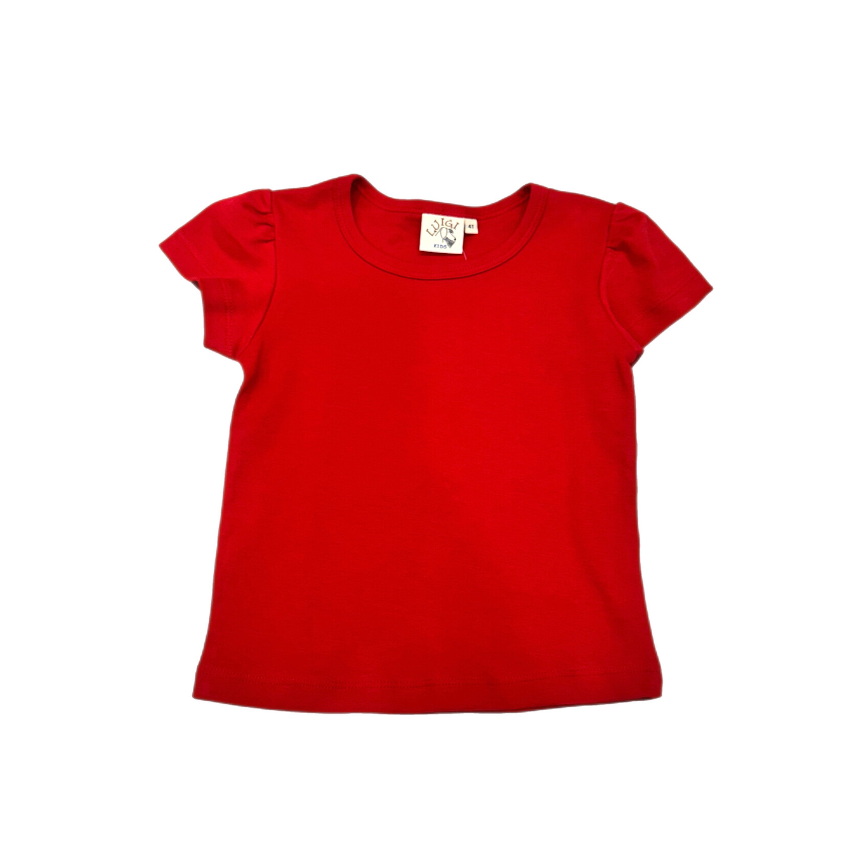 Luigi Kids Girl Short Sleeve Shirt