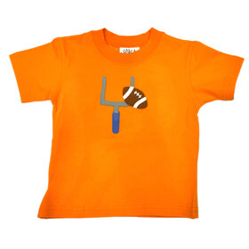 Luigi Kids Orange Goal Post SS Shirt