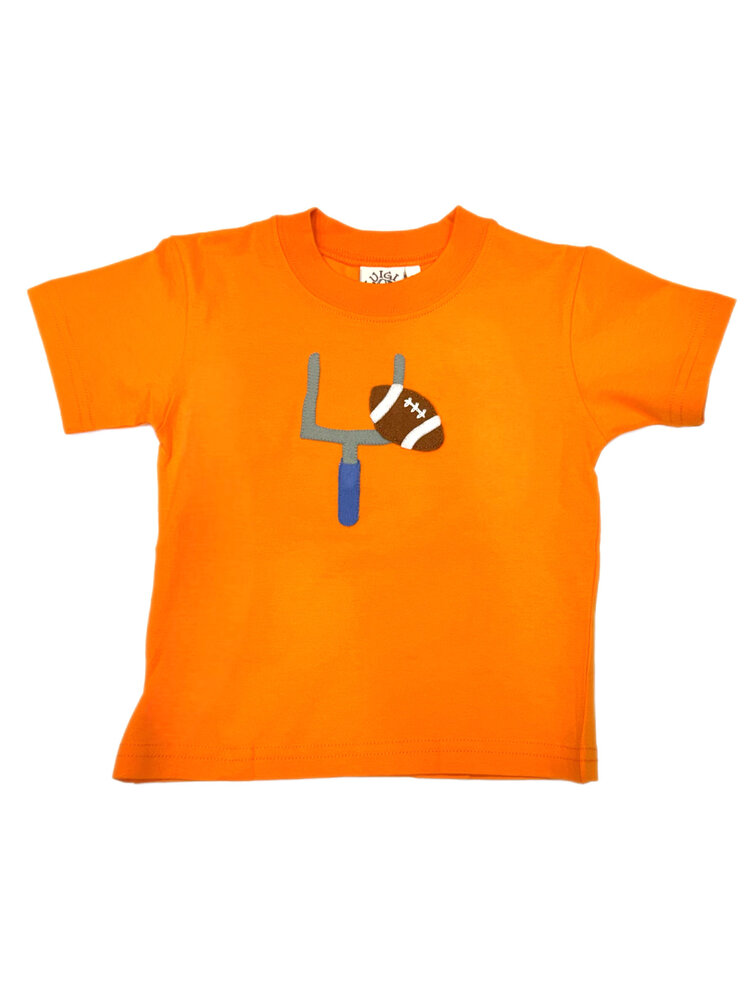 Luigi Kids Orange Goal Post SS Shirt