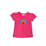 Luigi Kids Pink Rainbow w/School Supplies Tee