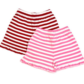 Luigi Kids Ruffle Stripe Shorts