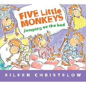 Harper Collins 5 Little Monkeys Jumping On Bed