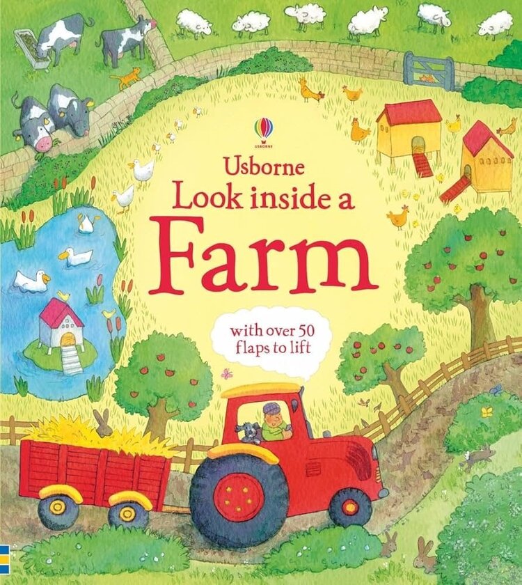 Harper Collins Look Inside A Farm
