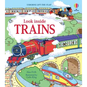 Harper Collins Look Inside Trains