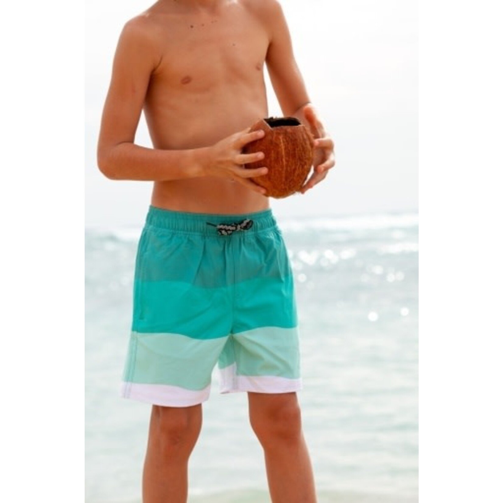 FEATHER 4 ARROW WAVE STRIPE VOLLEY TRUNK