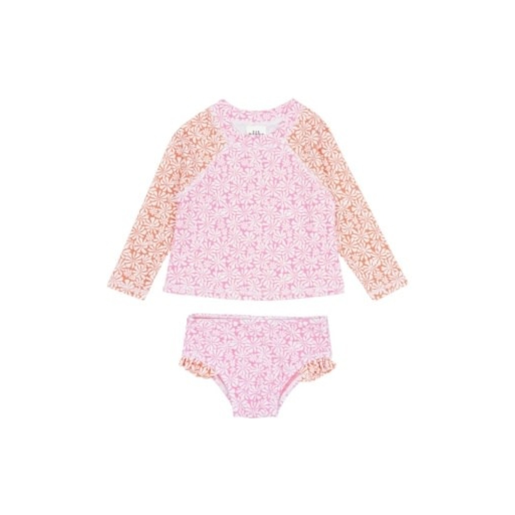 FEATHER 4 ARROW Prism Pink Baby Swim Set