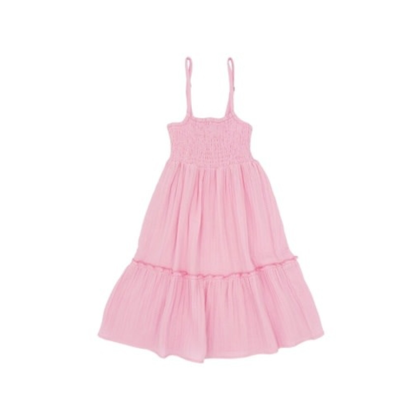 FEATHER 4 ARROW MARINA SMOCKED DRESS