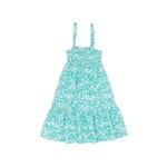 FEATHER 4 ARROW Blue Floral Marina Dress