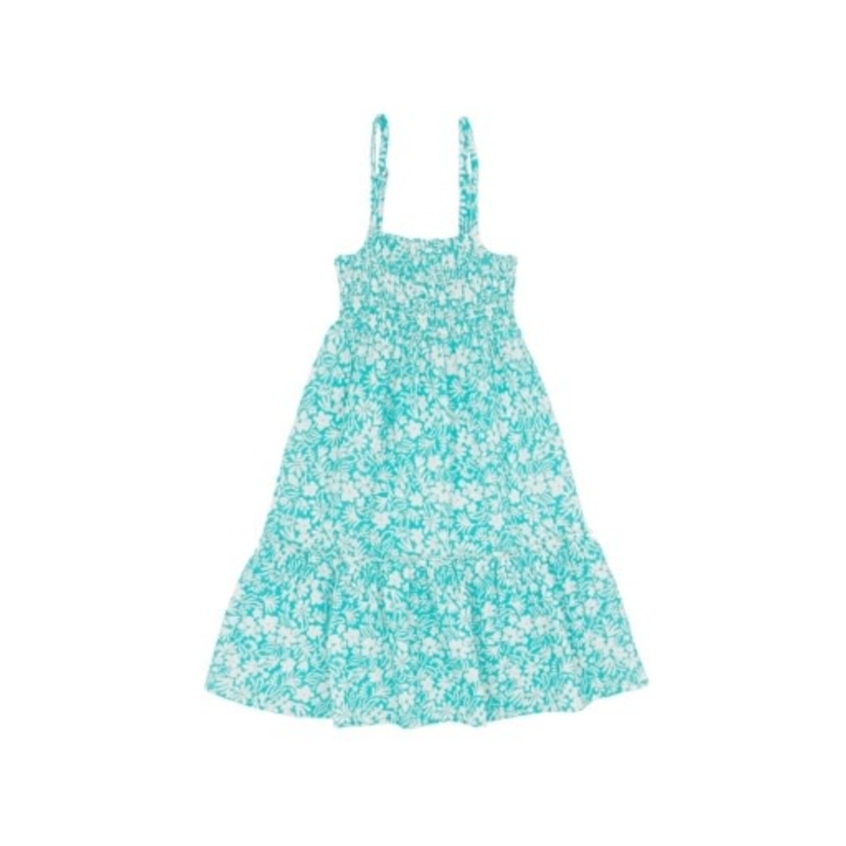 FEATHER 4 ARROW Blue Floral Marina Dress