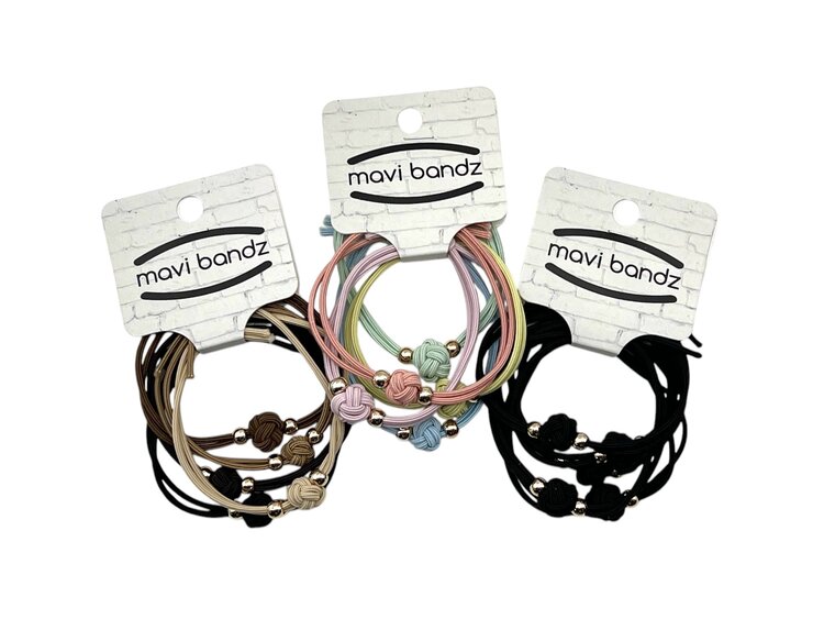 Mavi Bandz Knot Hair Tie Bracelets