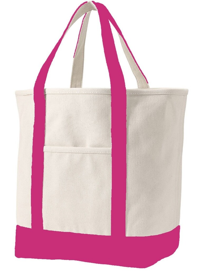 Mavi Bandz Pink Canvas Tote Bag