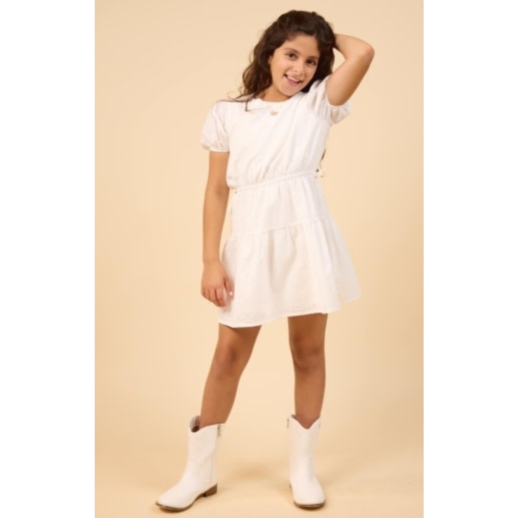 Sadie & Sage White Sundream Mini Dress
