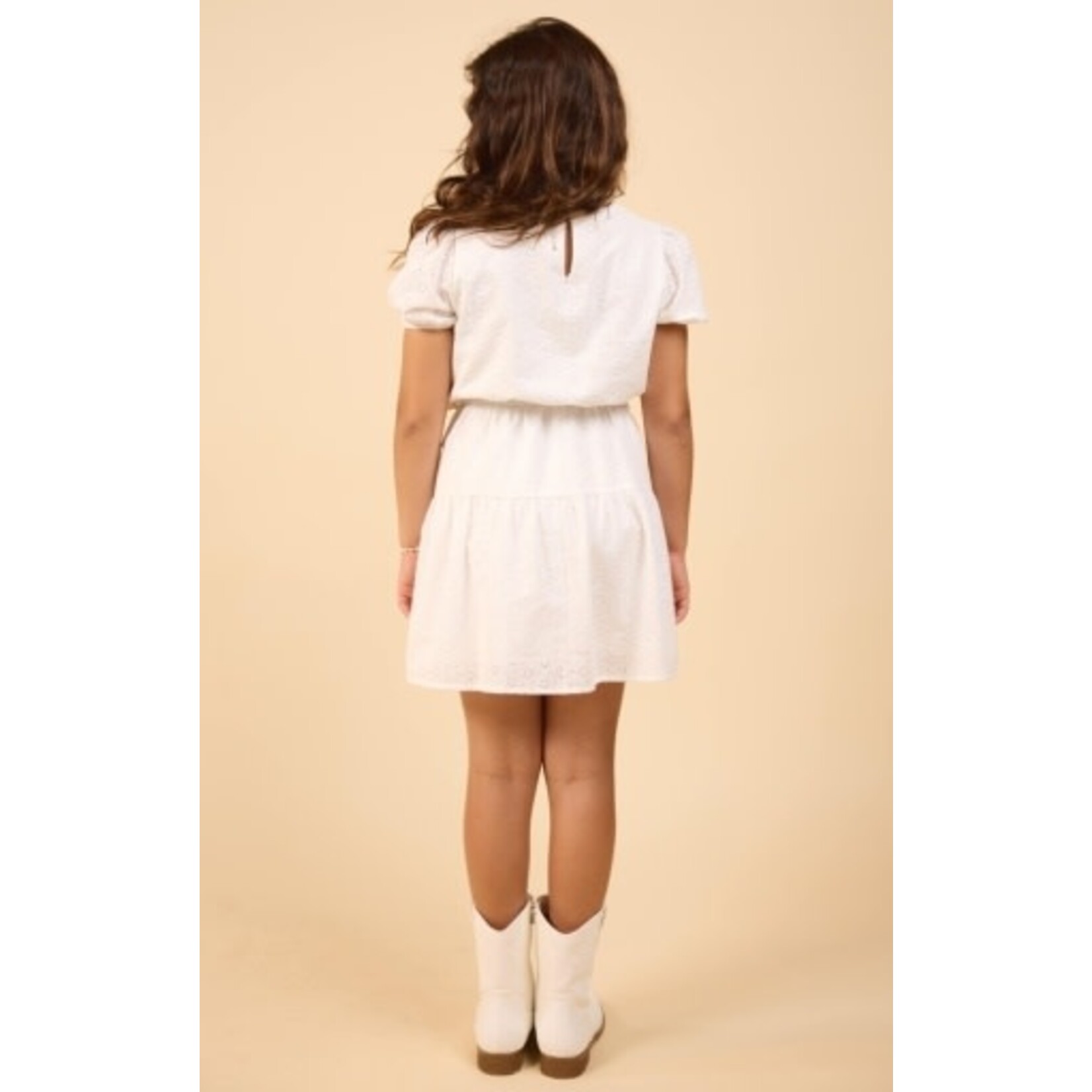 Sadie & Sage White Sundream Mini Dress