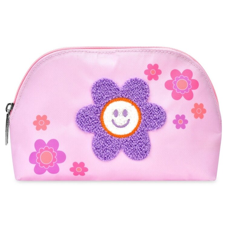 Iscream Groovy Smiles Oval Cosmetic Bag
