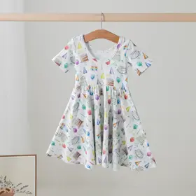 Nola Tawk Happy Birthday Twirl Dress