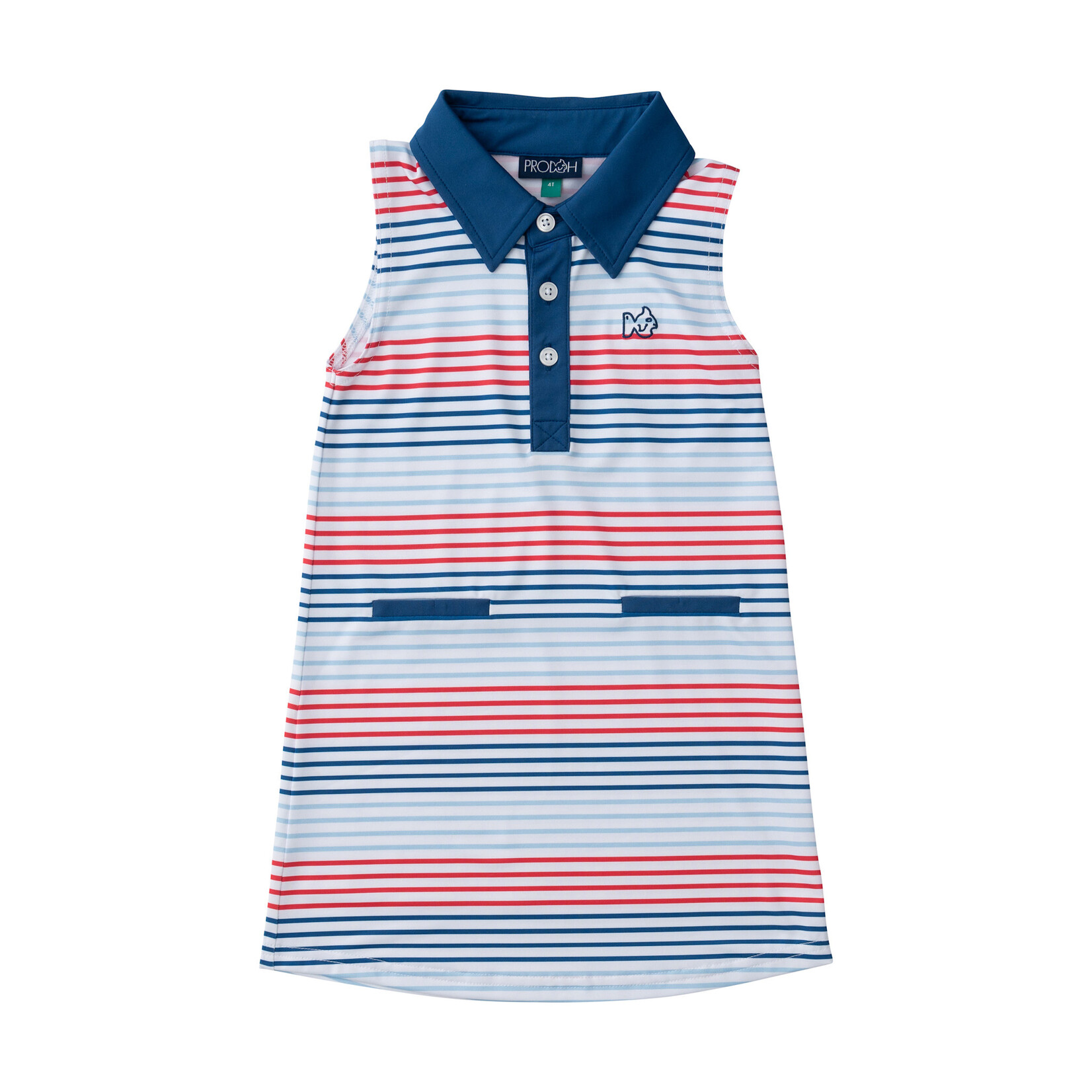 Prodoh Americana Stripe Polo Dress