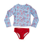 Prodoh Fireworks Rashguard Swim Set
