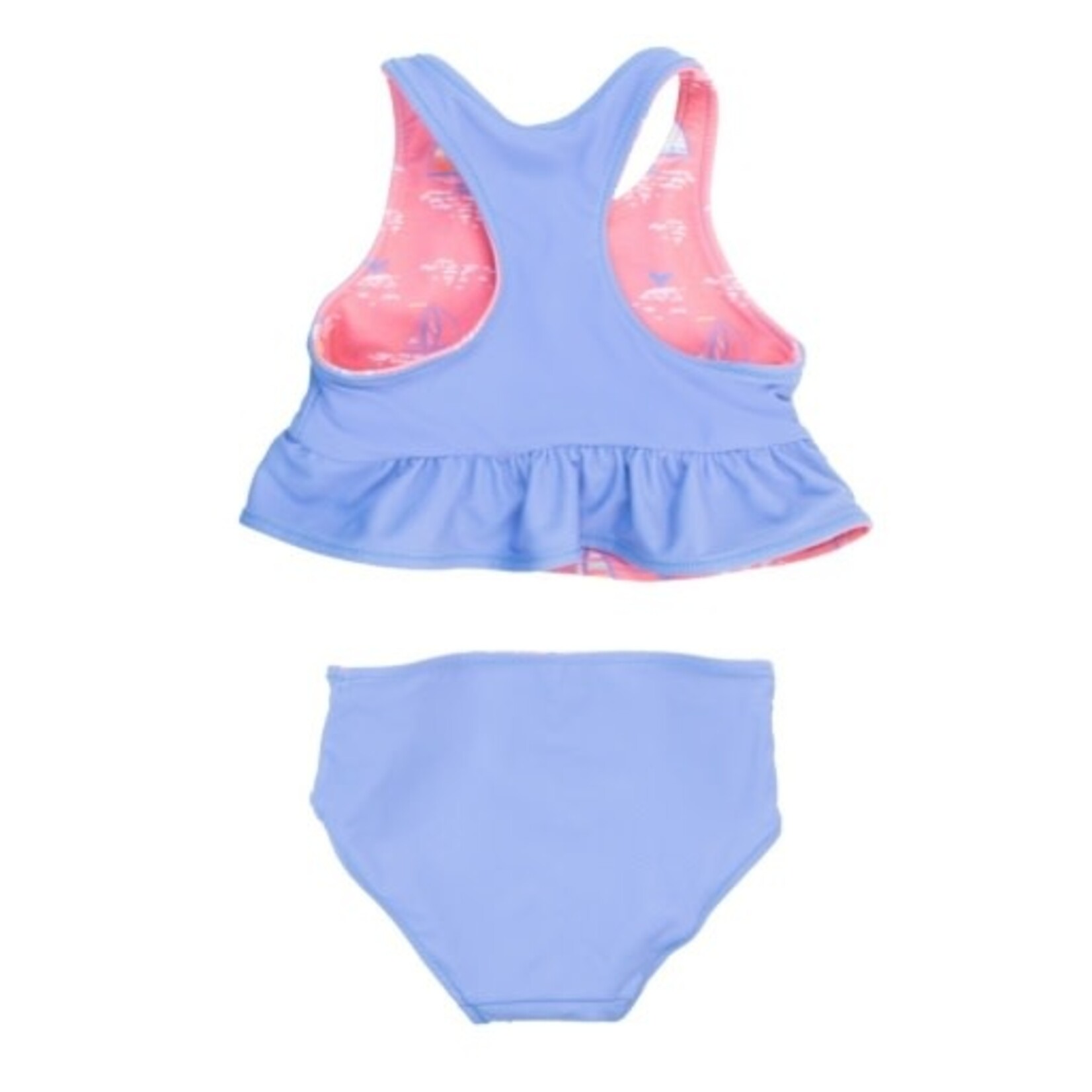 Reversible Peplum Tankini