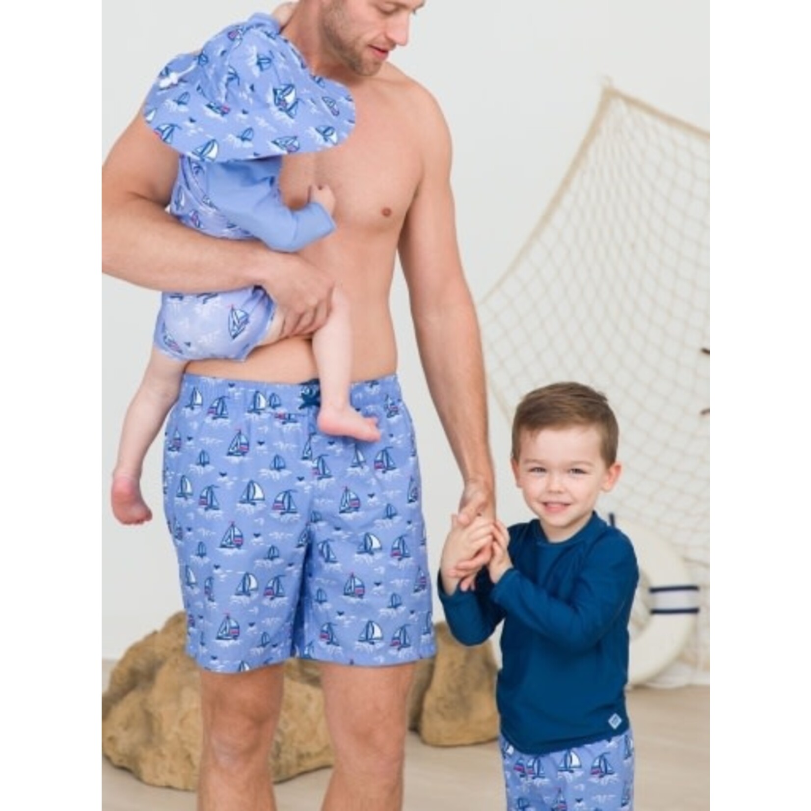 Boys Long Sleeve One Piece Rash Guard