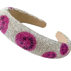 Mavi Bandz Smiley Crystal Headband