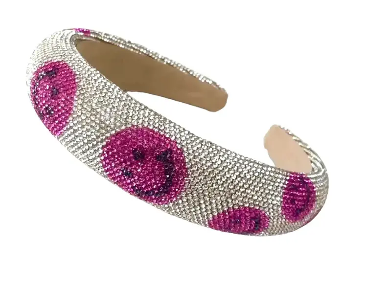 Mavi Bandz Smiley Crystal Headband
