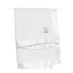 Little Giraffe Luxe Blanket-White