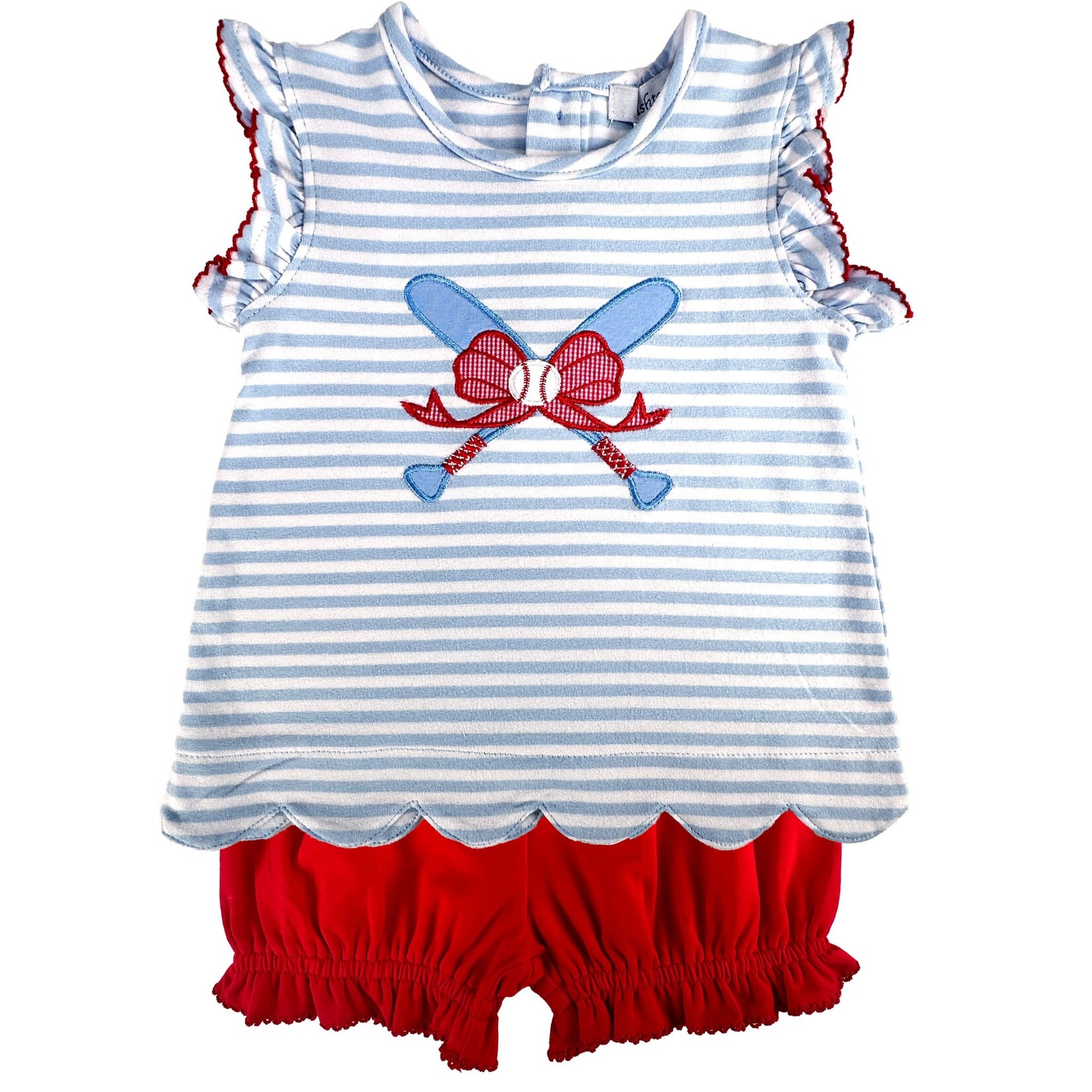 Ishtex Baseball Girl Bloomer Set