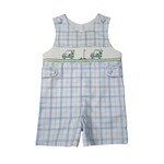 Delaney Blue Plaid Golf Smock JonJon