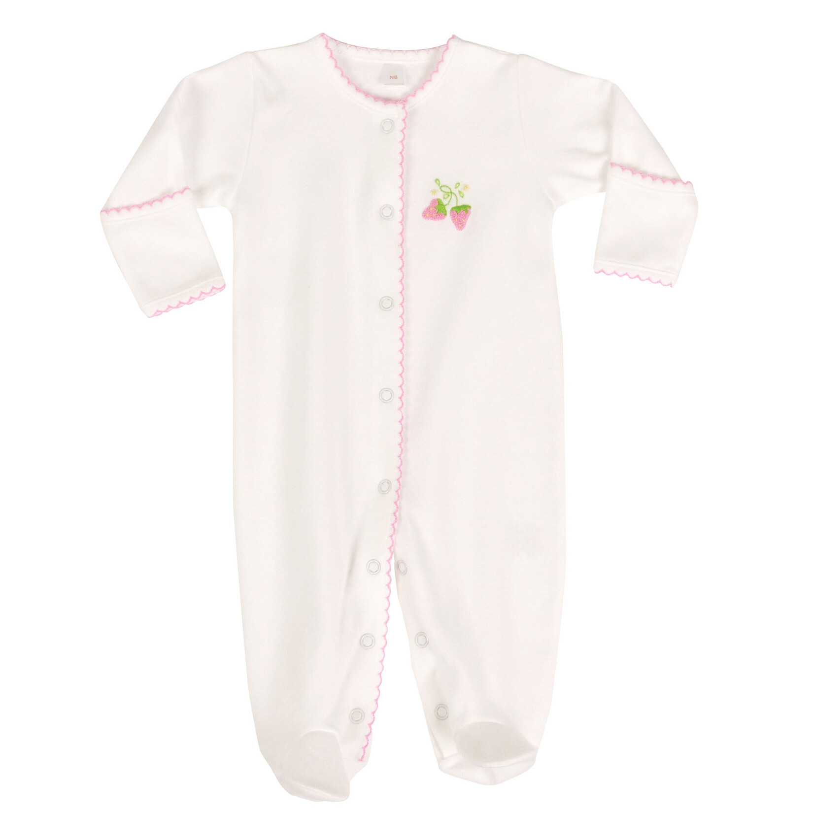 The Yellow Lamb Strawberry Footed Pajamas