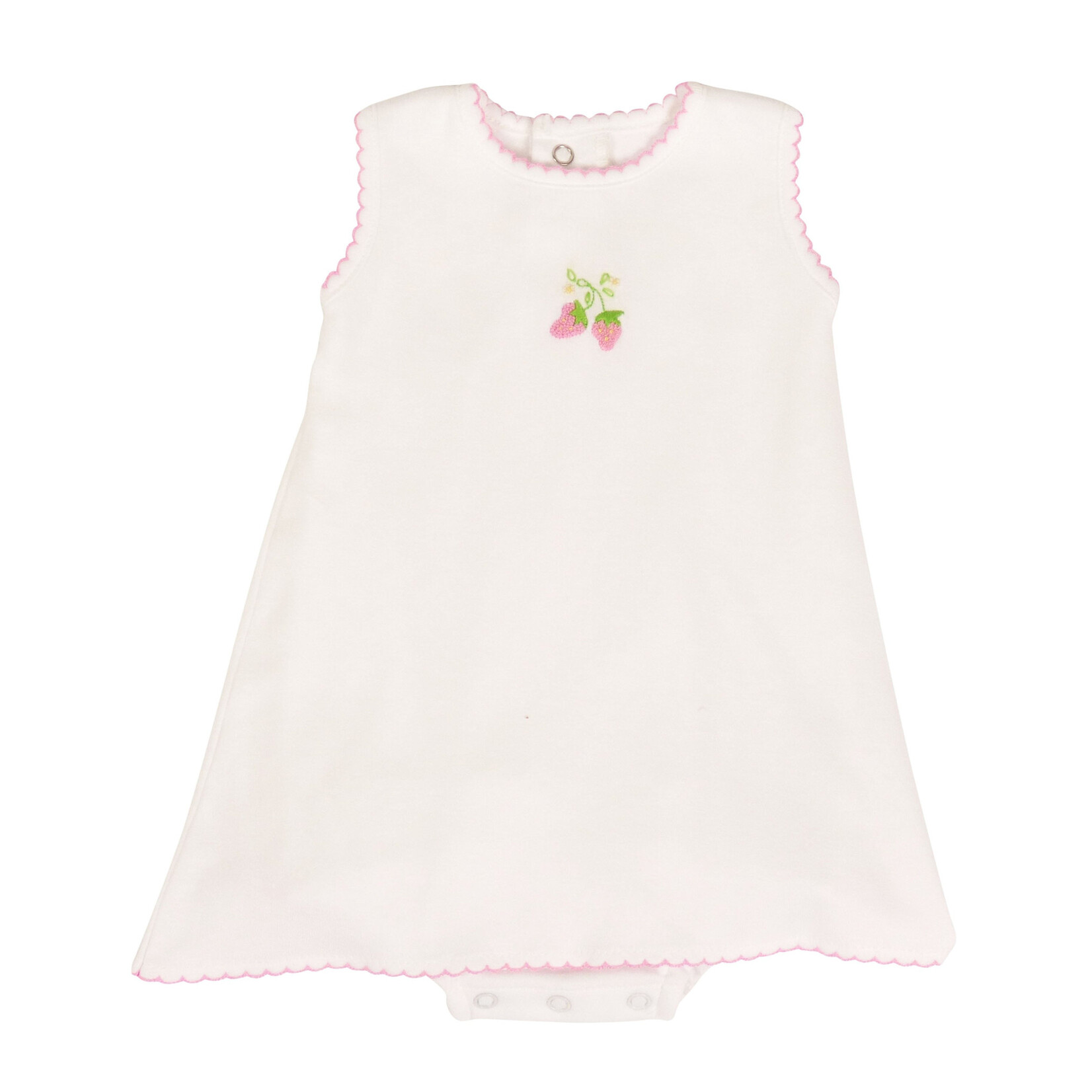 The Yellow Lamb Strawberry Ashlyn Onesie Dress