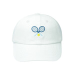 Bits & Bows Tennis Baseball Hat