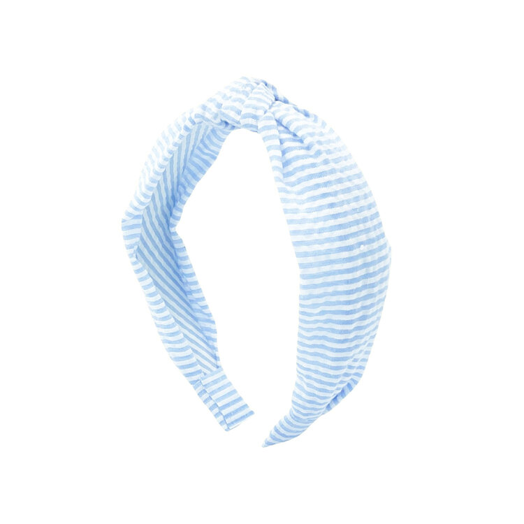 Bits & Bows Seersucker Knot Headband