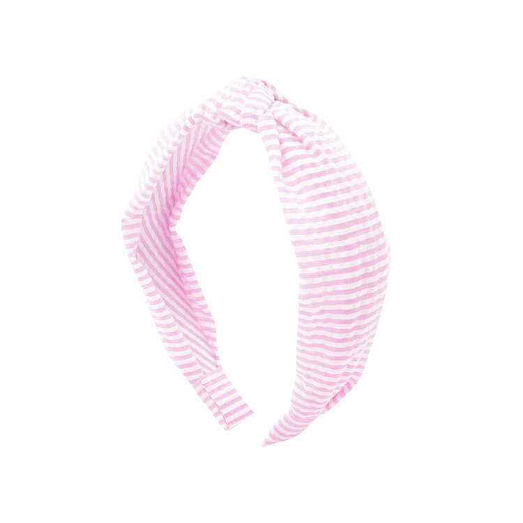 Bits & Bows Seersucker Knot Headband