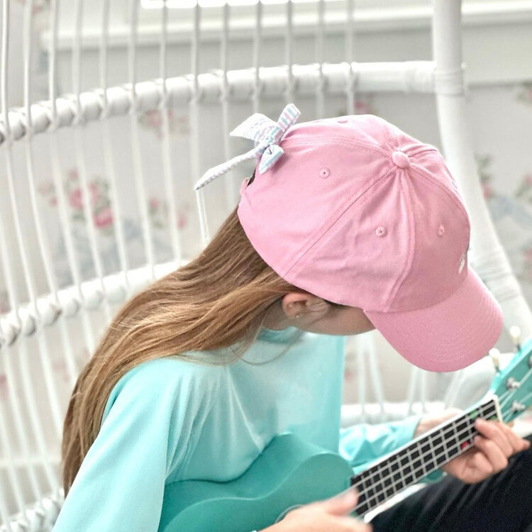 Bits & Bows Rainbow Hat