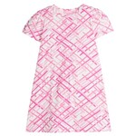 Bisby Pink Zig Zag Everyday Dress