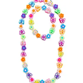 Great Pretenders Flutter Flowers NL & Bracelet Set
