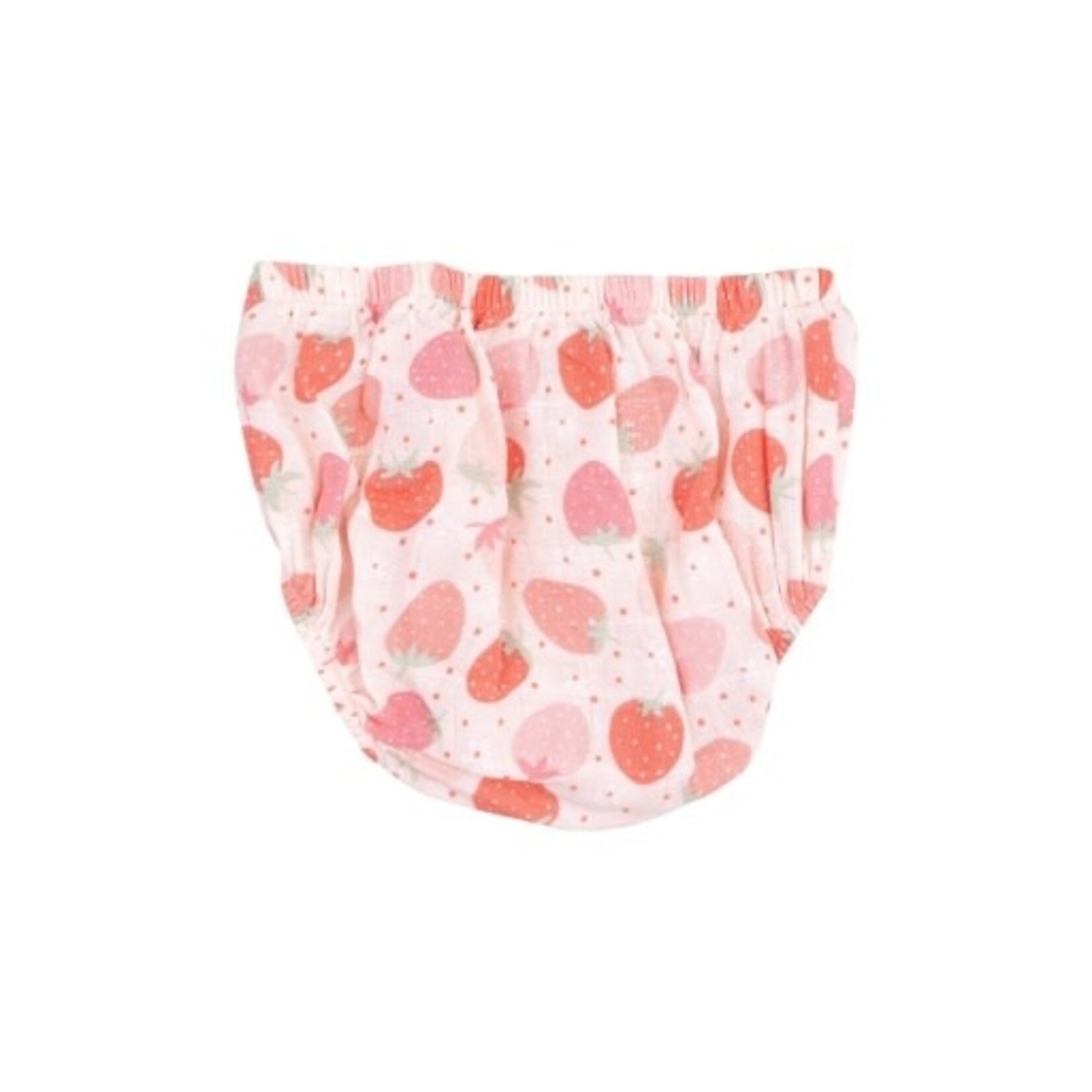 Angel Dear Strawberry Smocked Ruffle Sundress