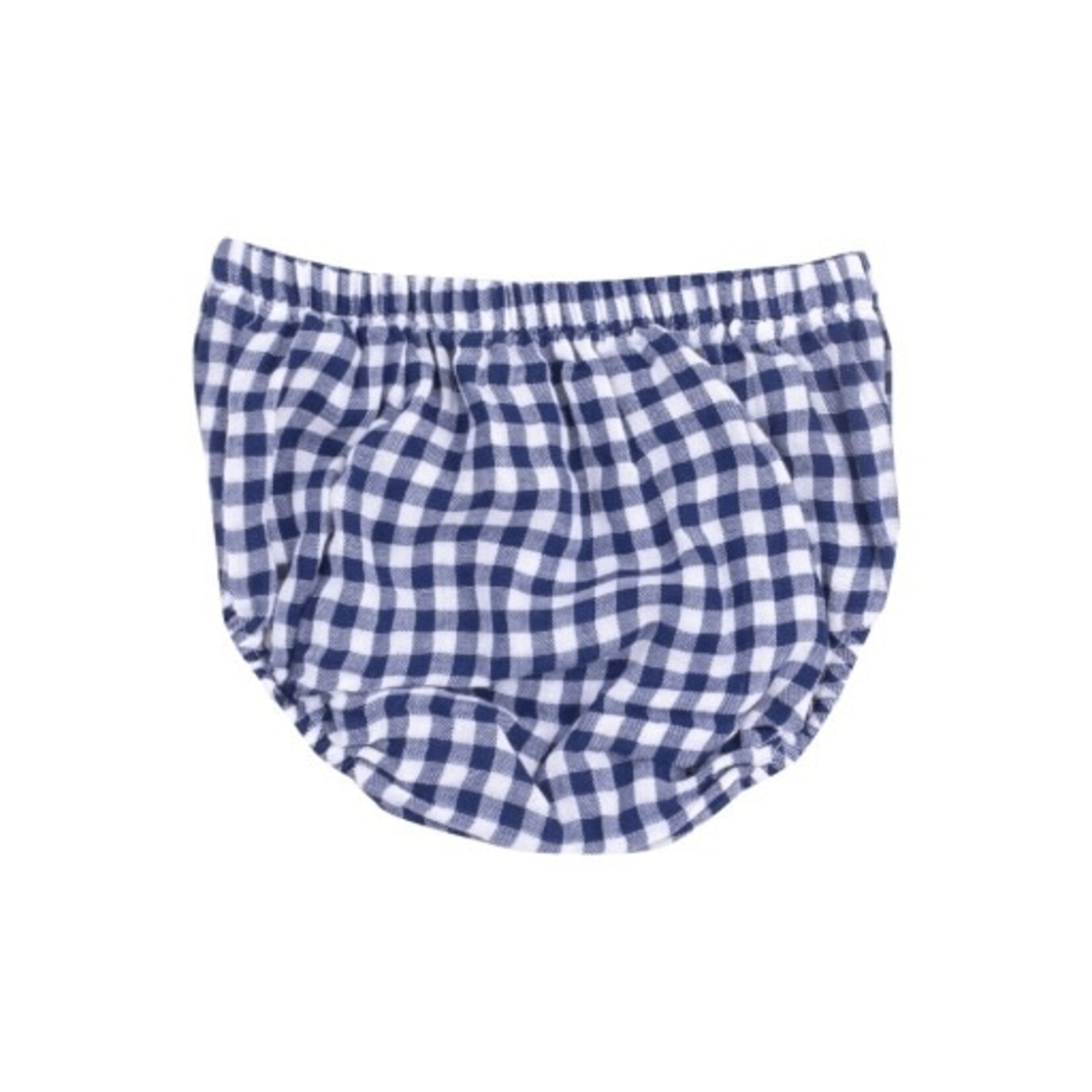 Angel Dear Navy Gingham Twirly Sundress