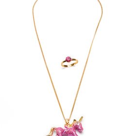Great Pretenders Glitter Pink Unicorn NL & Ring