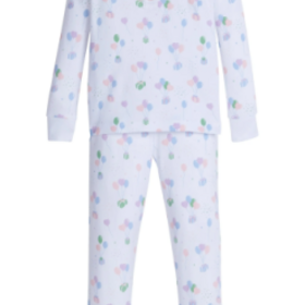 Little English Ruffled Printed Jammies