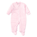 Kissy Kissy Pink Stripe Zip Footie