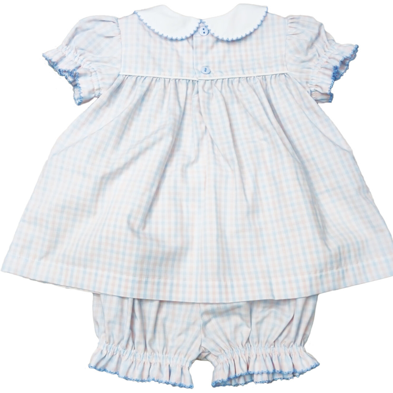 Ishtex Plaid Bloomer Set