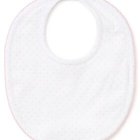 Kissy Kissy Pink Dot Bib