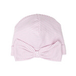 Kissy Kissy Pink Stripe Bow Hat