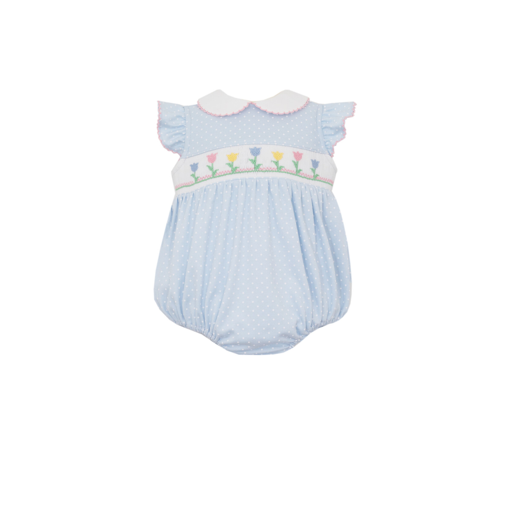 Petit Bebe Tulip Smocked Bubble