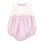 Sophie & Lucas Pink Plumetti Party Scallop Bubble