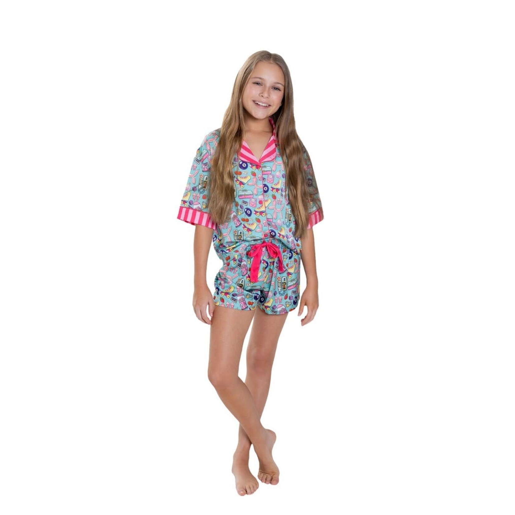 90's Girl Silky Lounge Set
