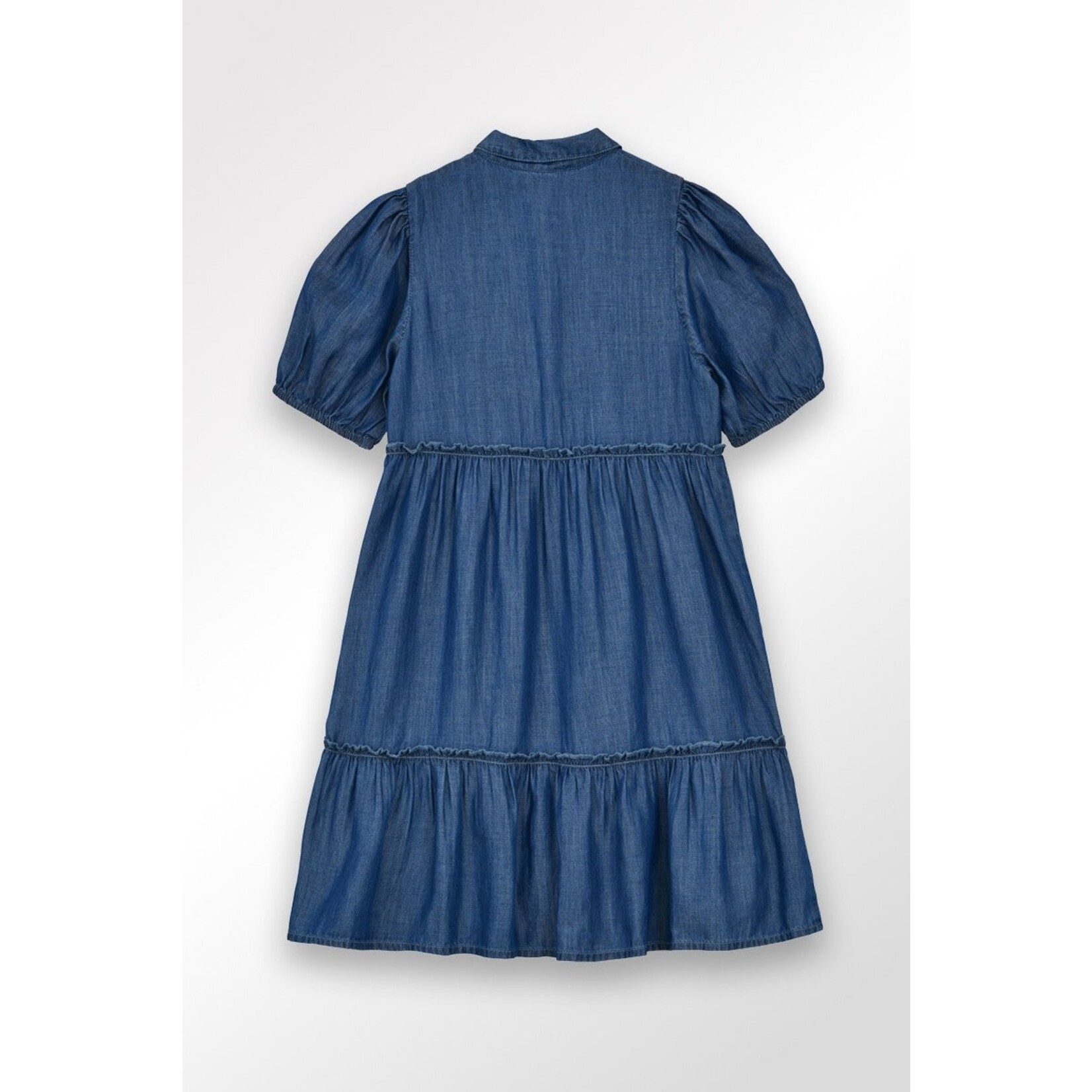 Molly Bracken Tiered Denim Dress